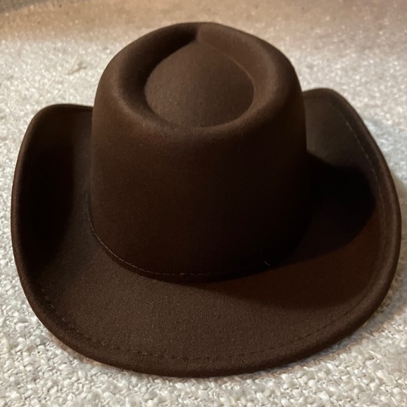 🍂 NWT BOHO COFFEE BROWN COWBOY HAT - Picture 6 of 12